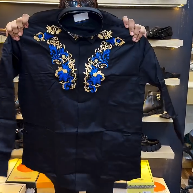 Blue Vine Shirt