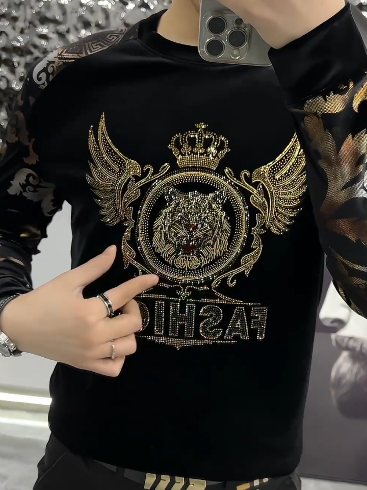Flying Tiger Sequined Sweatshirt