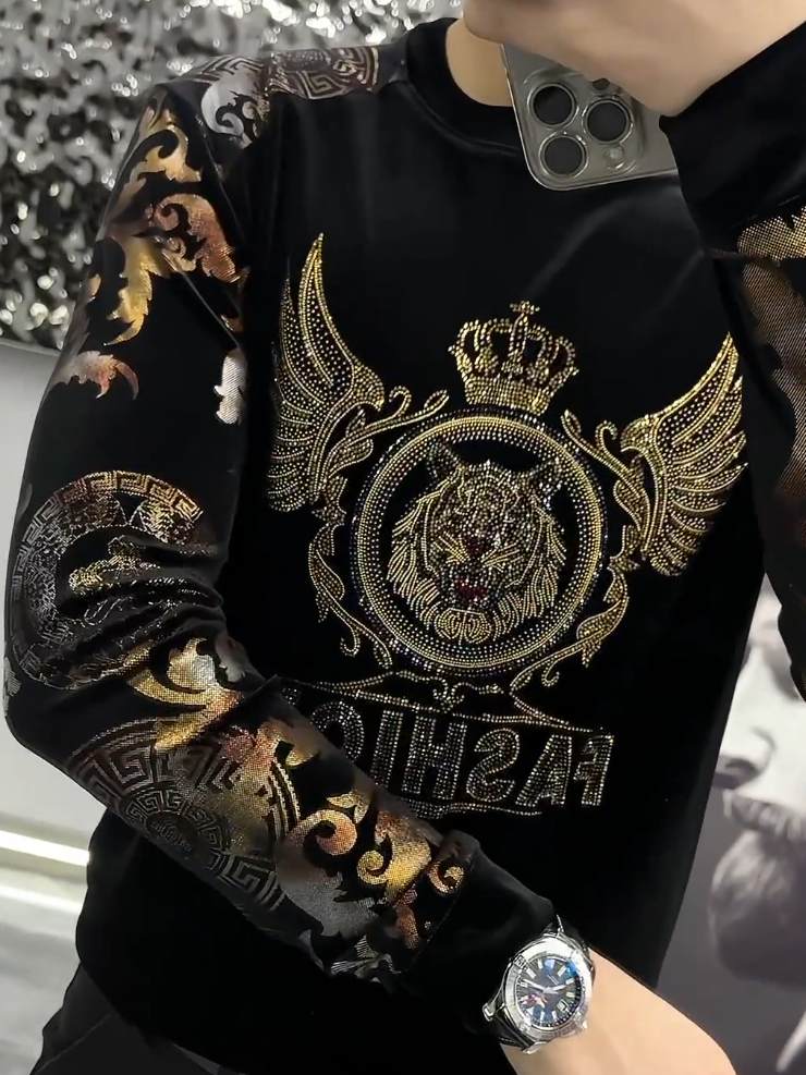 Flying Tiger Sequined Sweatshirt