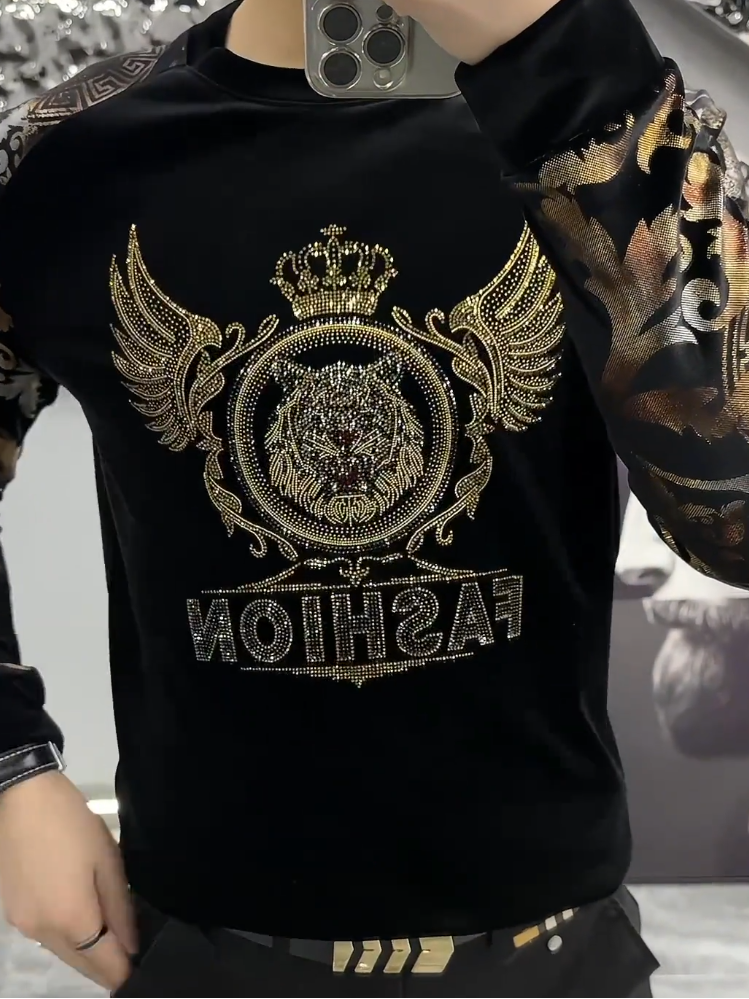 Flying Tiger Sequined Sweatshirt