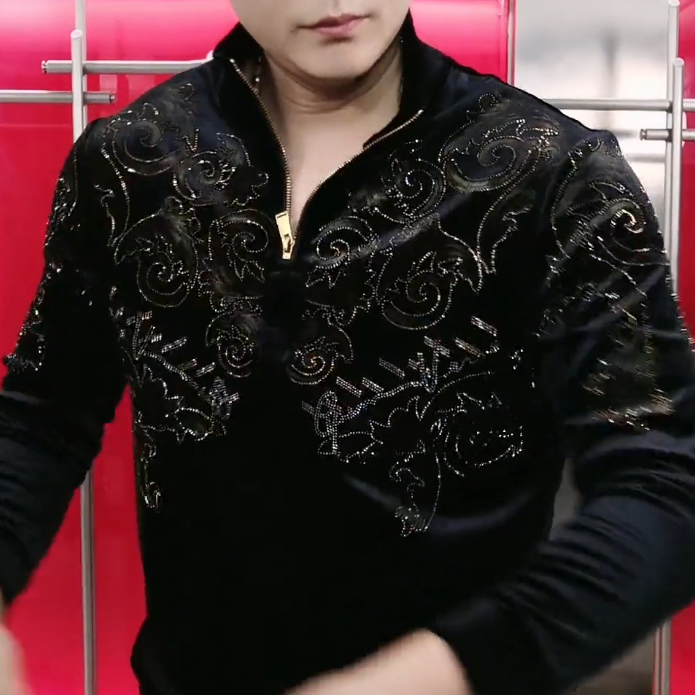 Gold-Thread Black Base Outfit