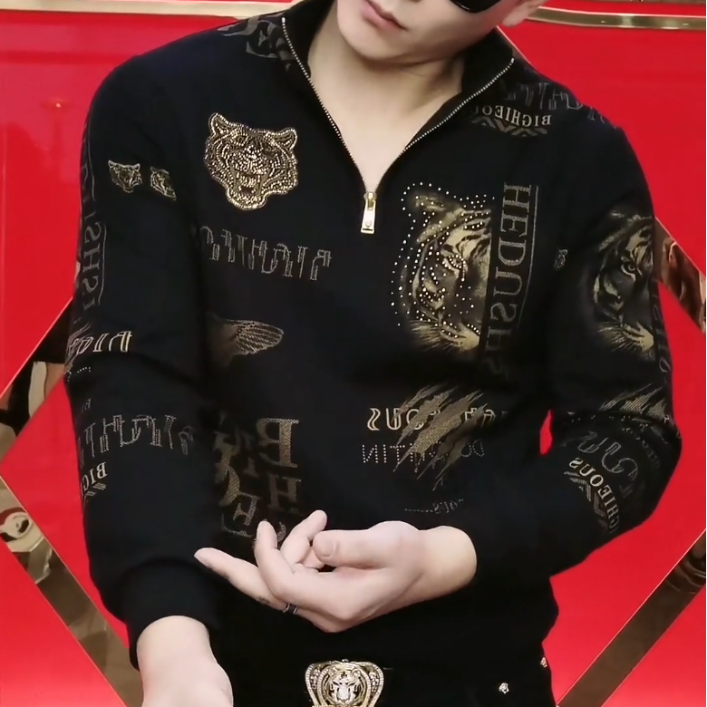 Gold Tiger Hoodie