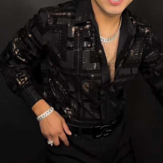 Black & Gold Shirt