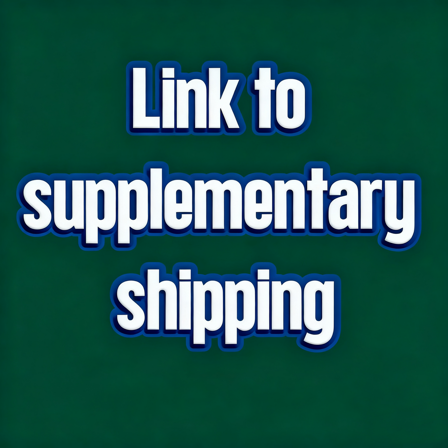 Link to supplementary shipping