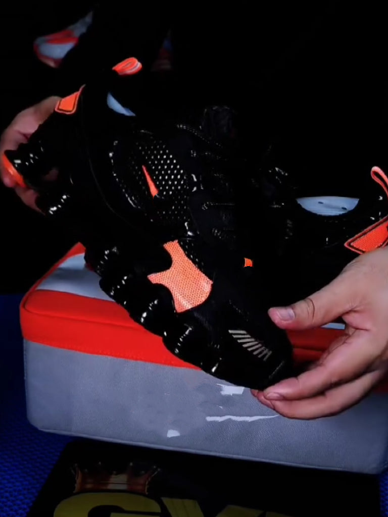 Yellow-Black Breatheable Sneakers