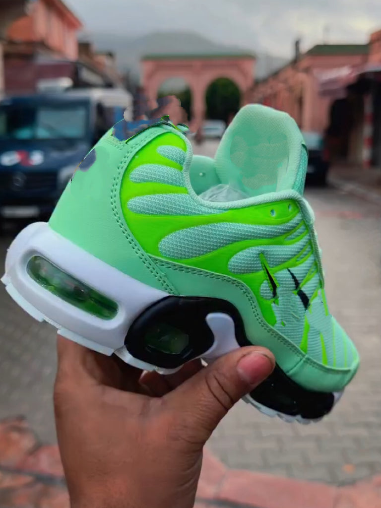 Neon Moss Runners