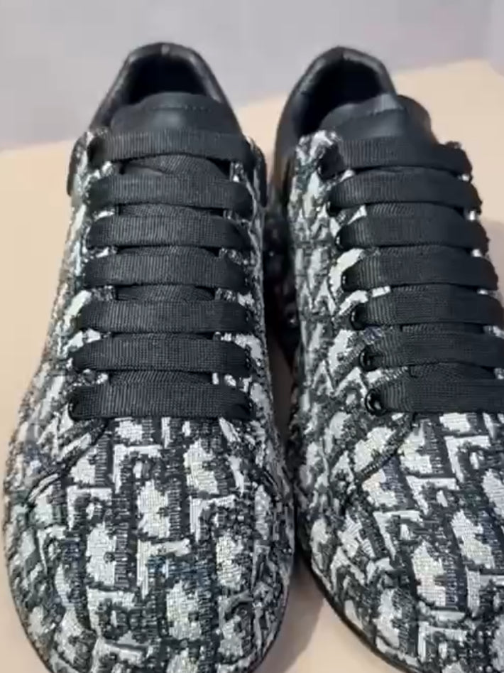 Monogram Crystal Sneakers
