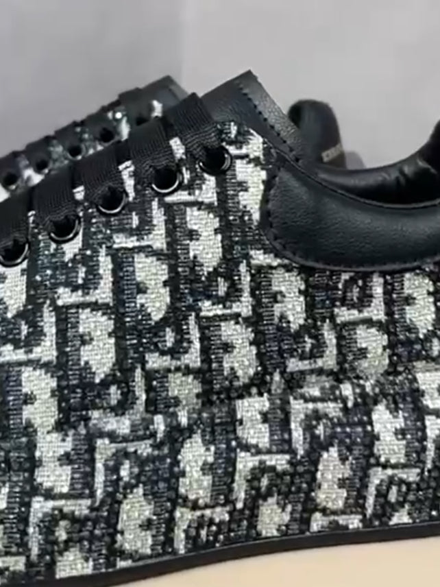 Monogram Crystal Sneakers