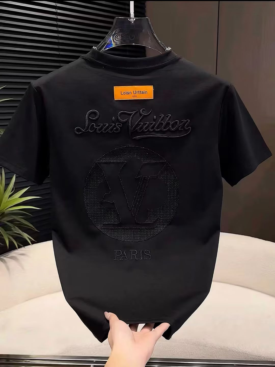 Premium Embroidered Sequin Tee