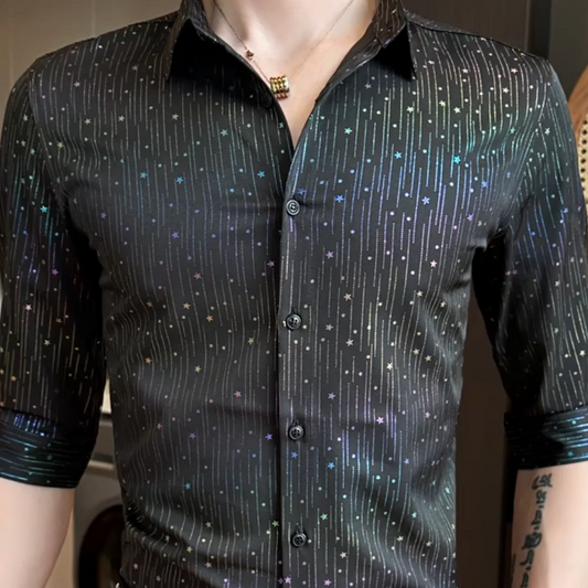 Star Neon Black Shirt