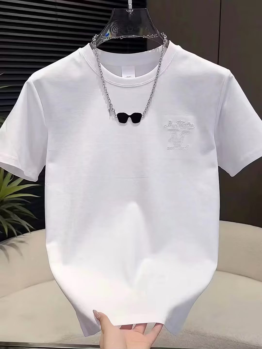 Premium Embroidered Sequin Tee