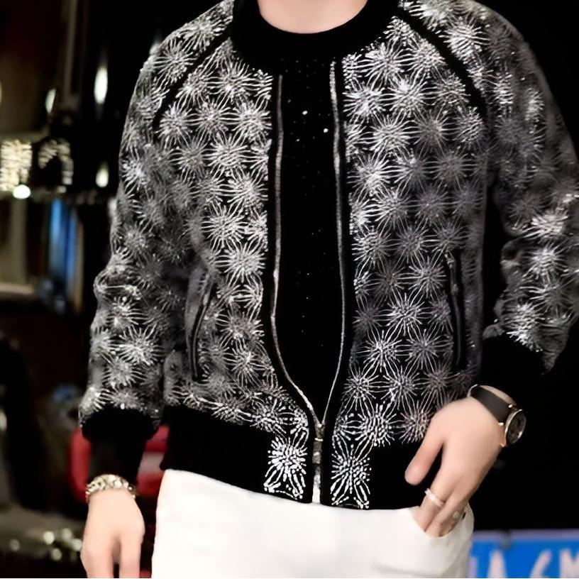 Fireworks sequined jacket