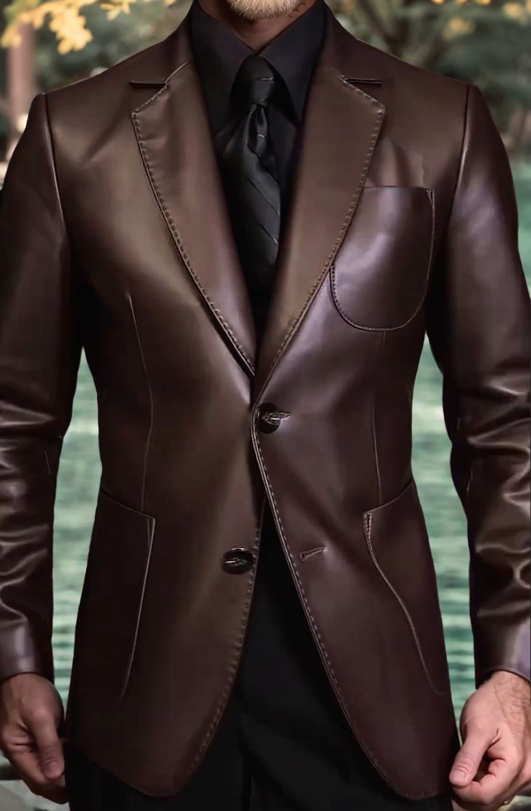 Brown Leather Jacket