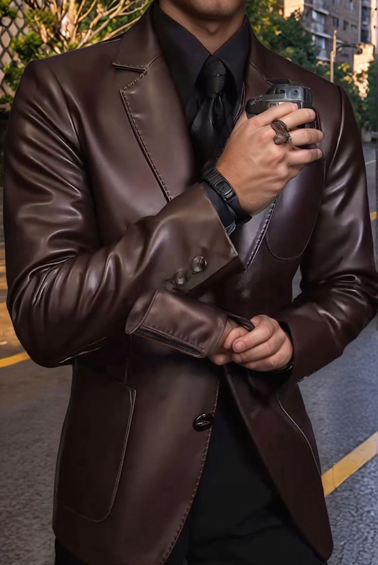 Brown Leather Jacket