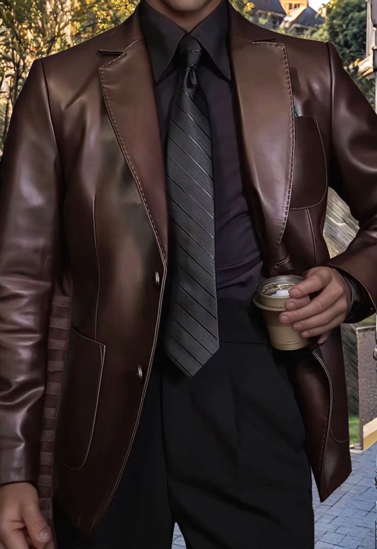 Brown Leather Jacket