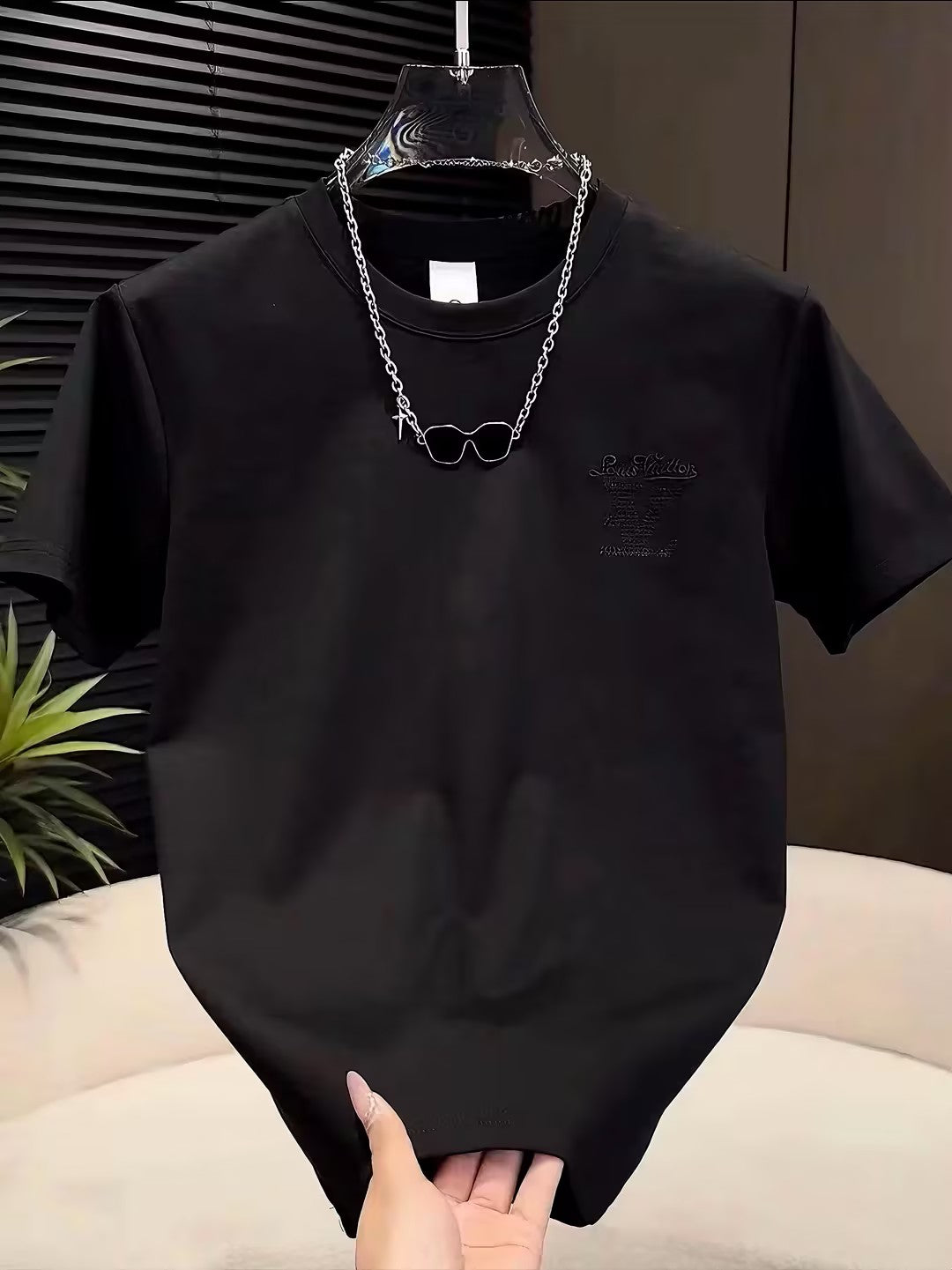 Premium Embroidered Sequin Tee