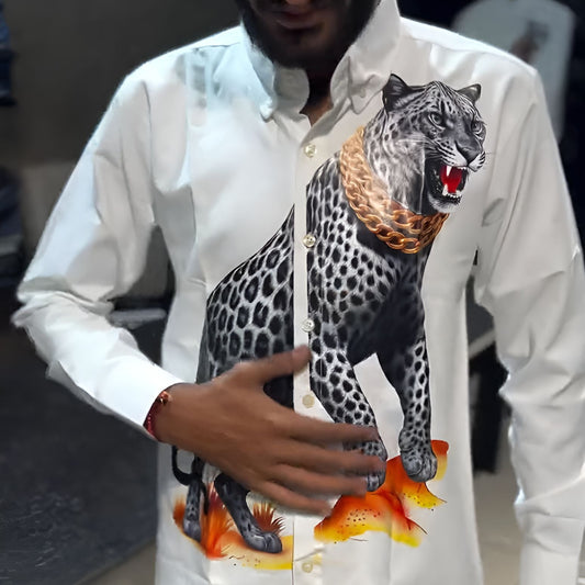 Rock leopard shirt