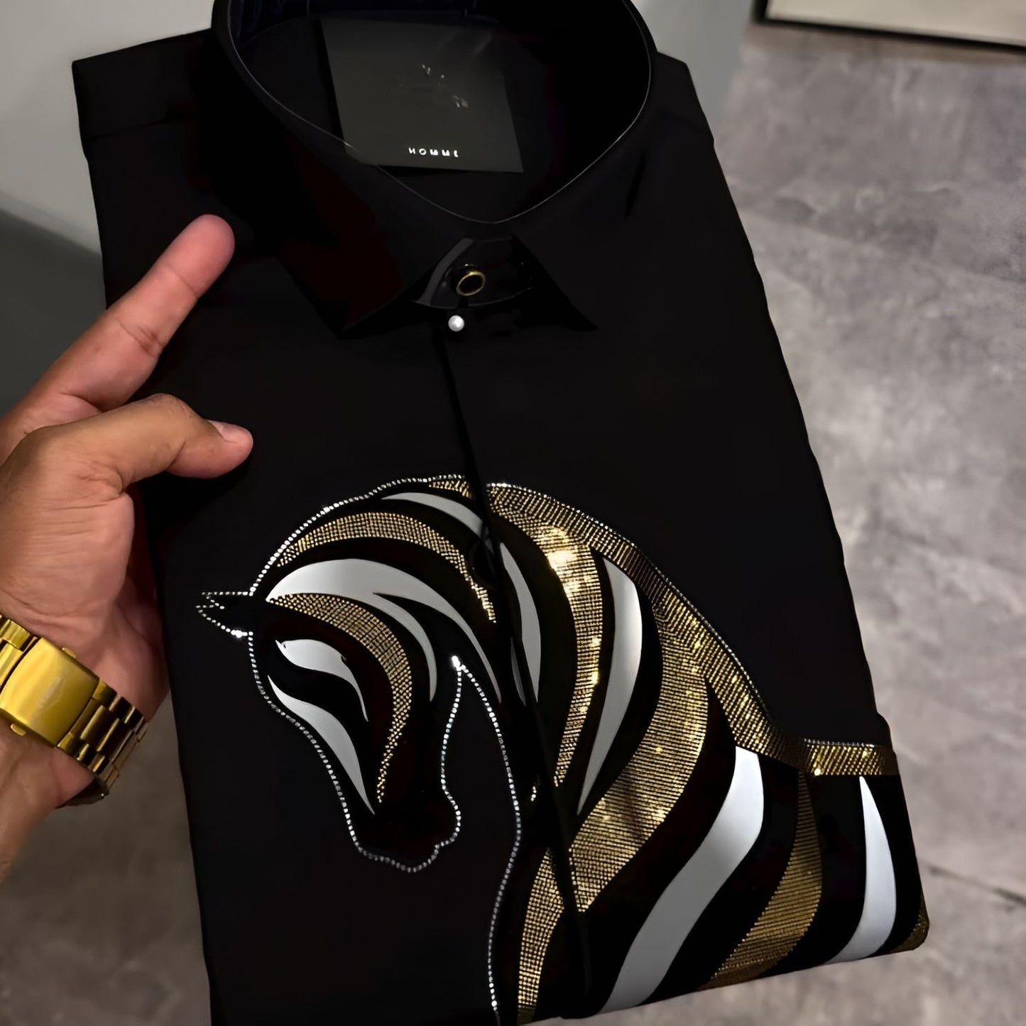 Sequined Horse Shirt
