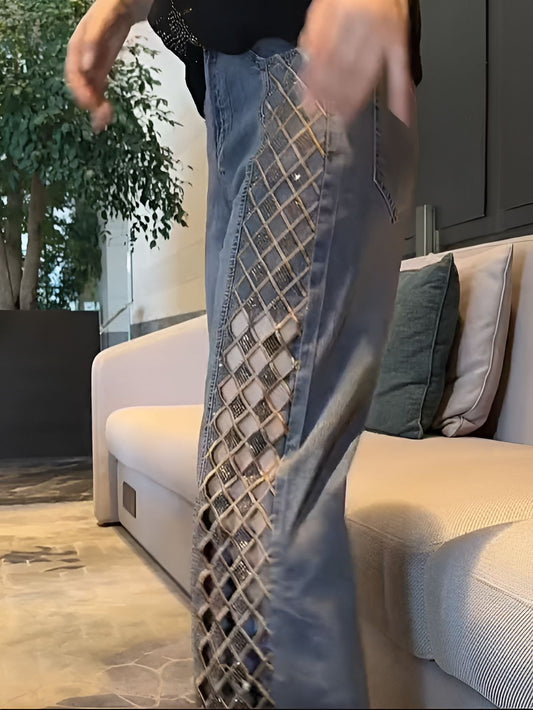 Square Diamond Jeans