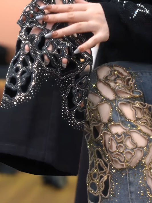 Rose Diamond Jeans