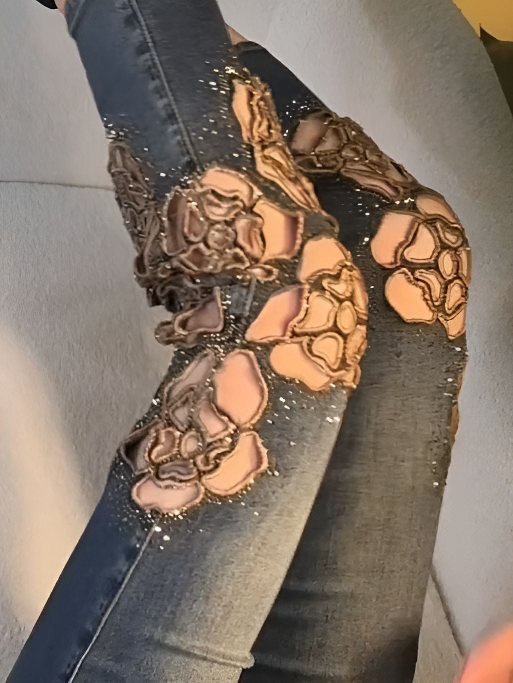 Rose Diamond Jeans