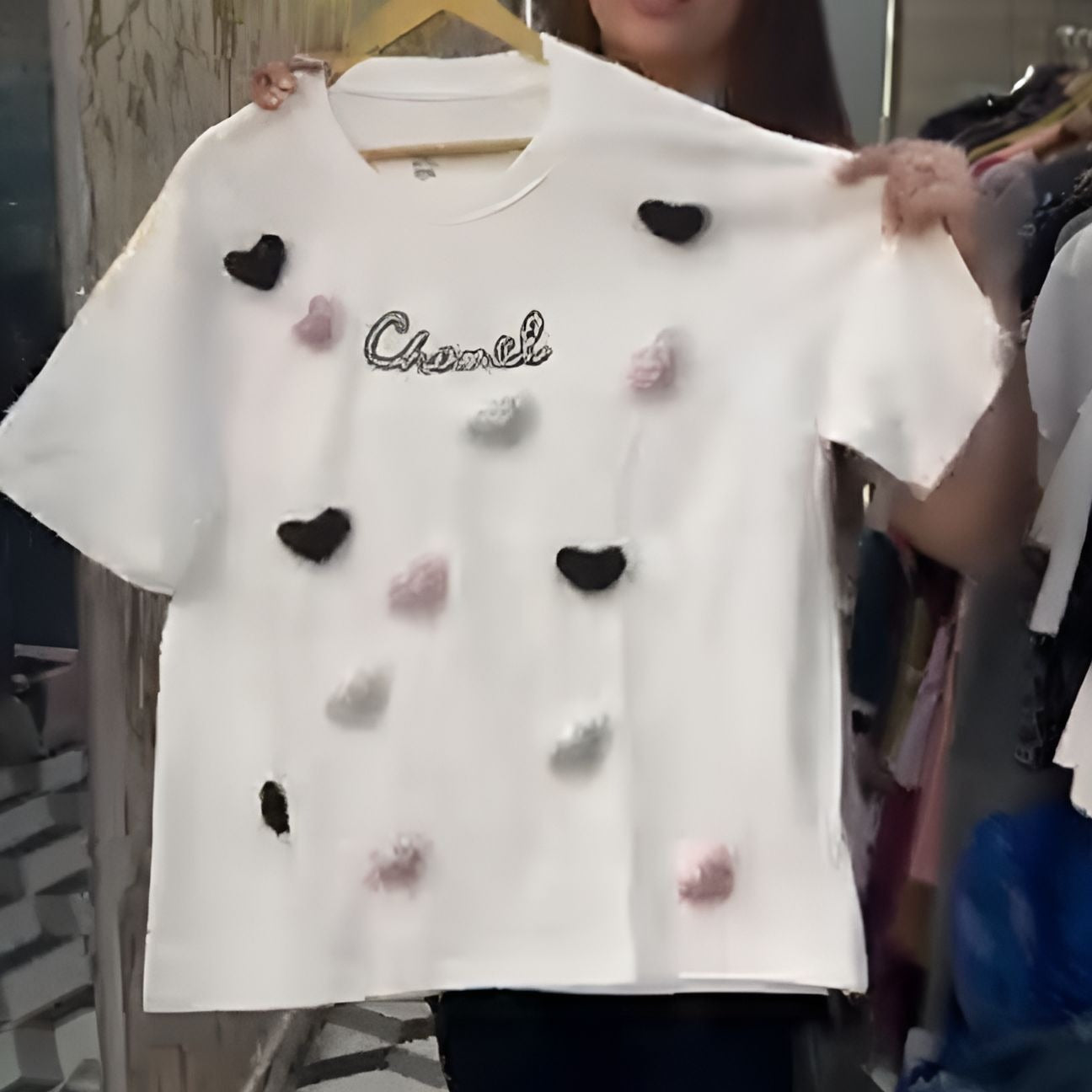 3D Heart T-shirt