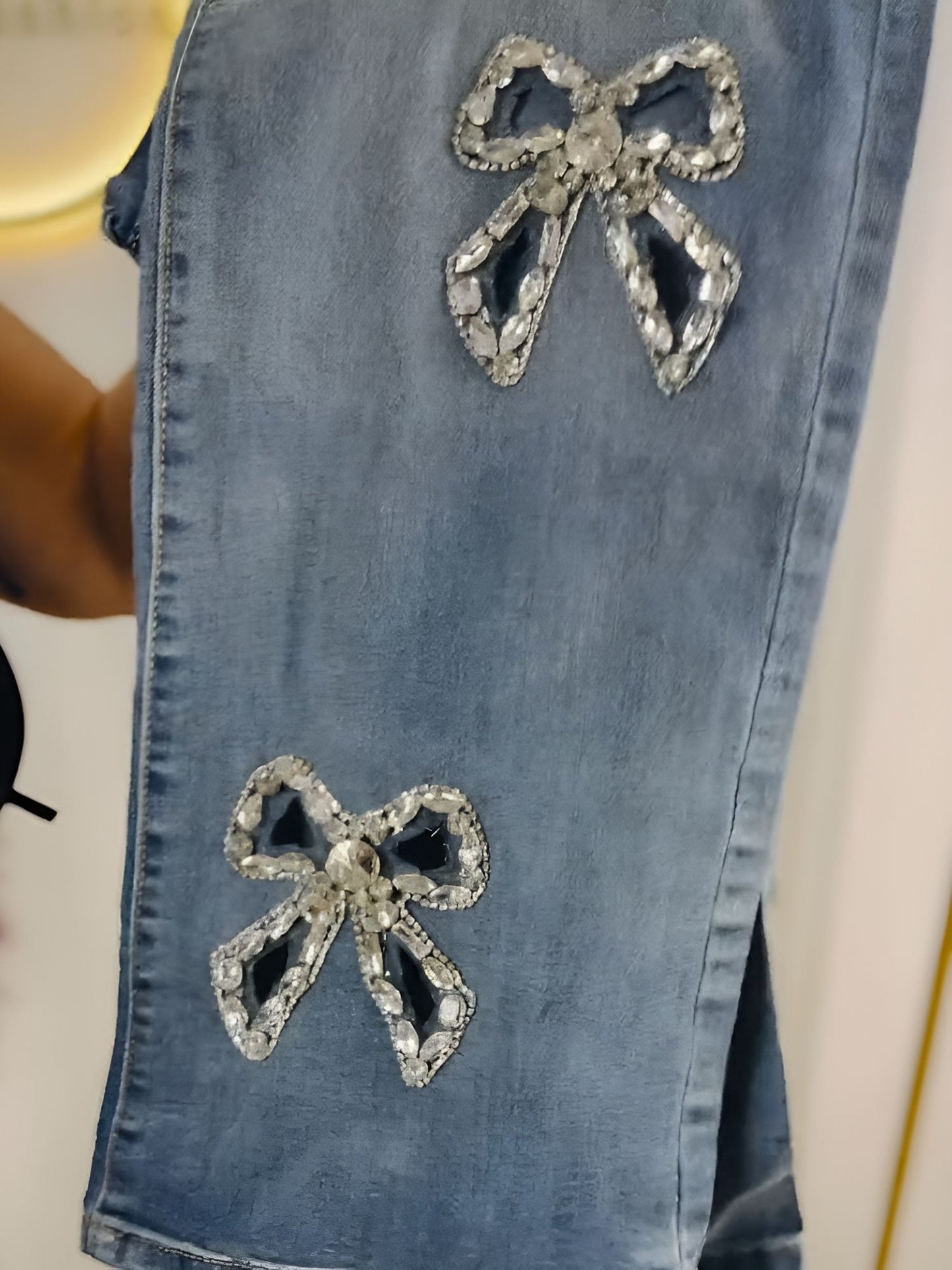 Princess Bow Jeans