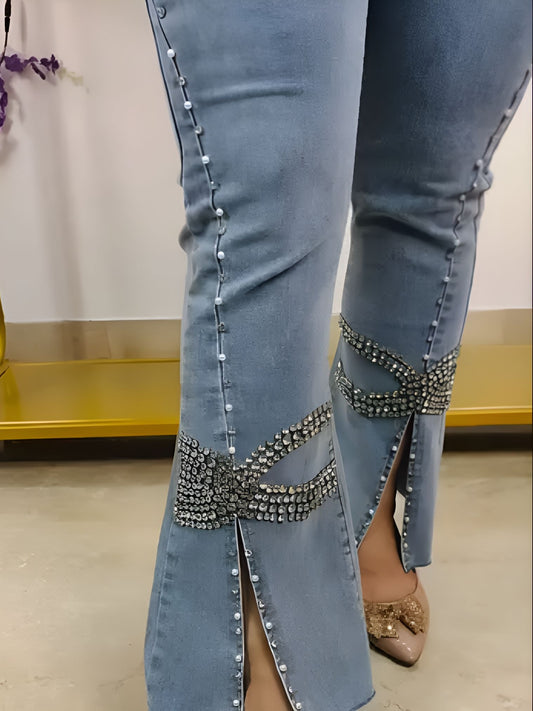Diamond Slit Jeans