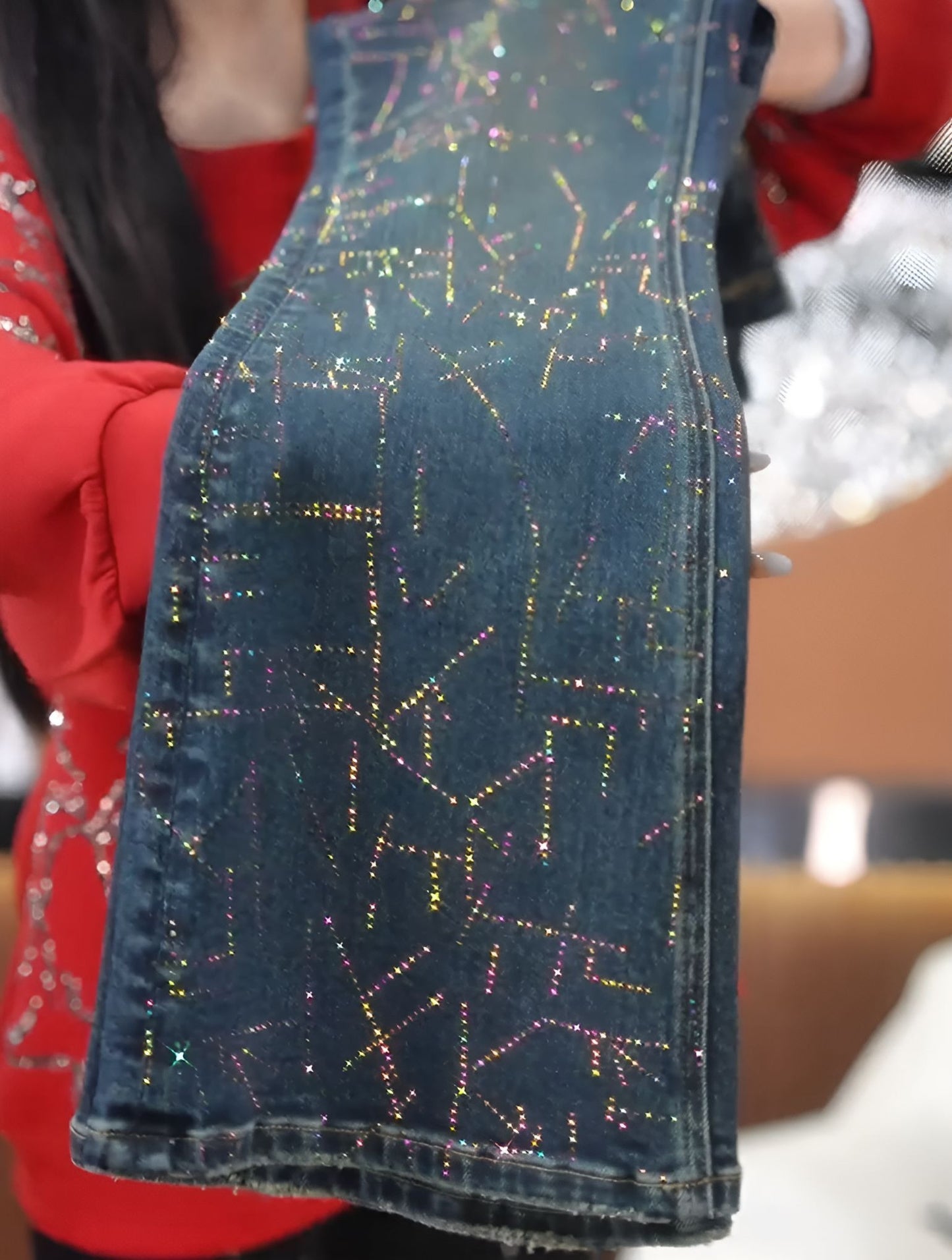 Meteor Shower Diamond Jeans