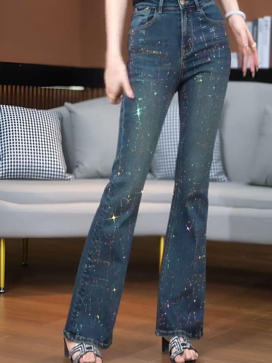 Meteor Shower Diamond Jeans