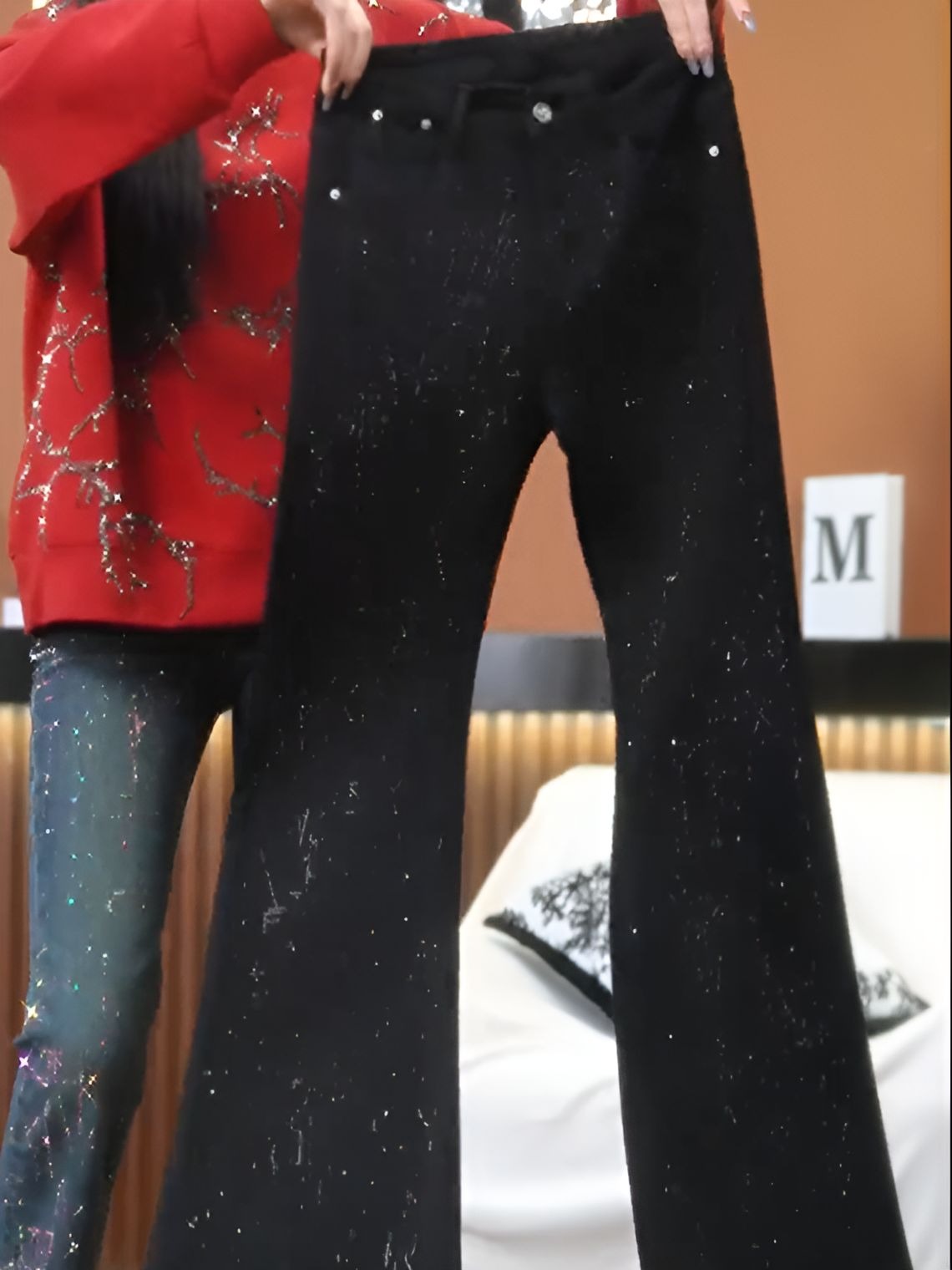 Meteor Shower Diamond Jeans