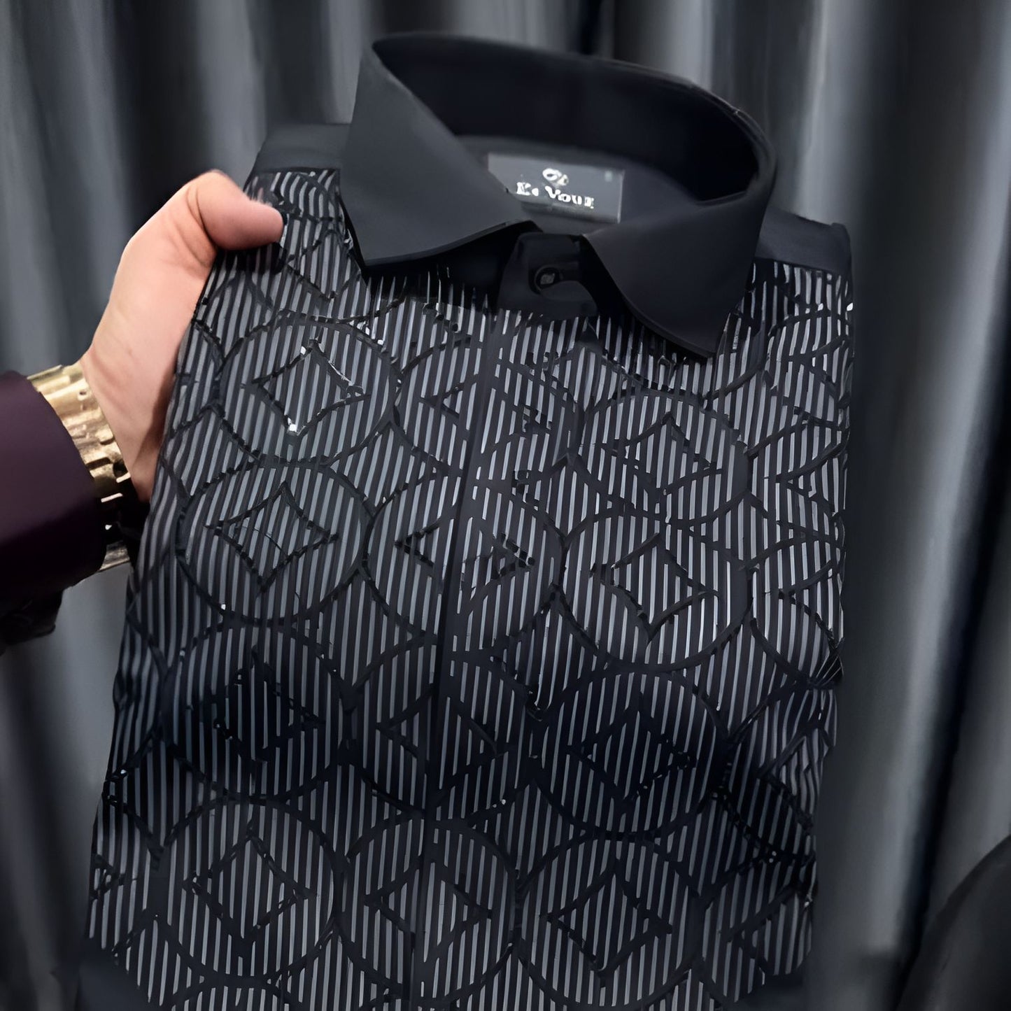 Coin pattern shirt