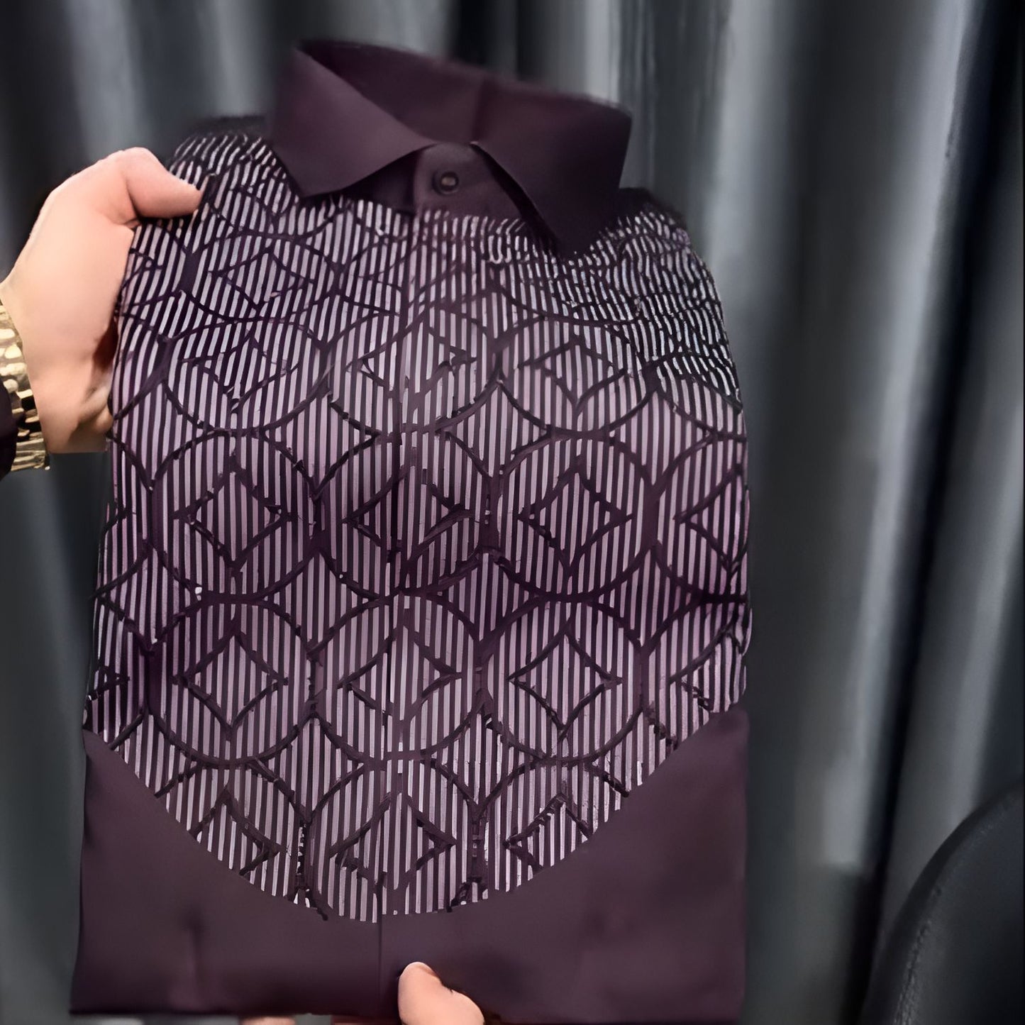 Coin pattern shirt