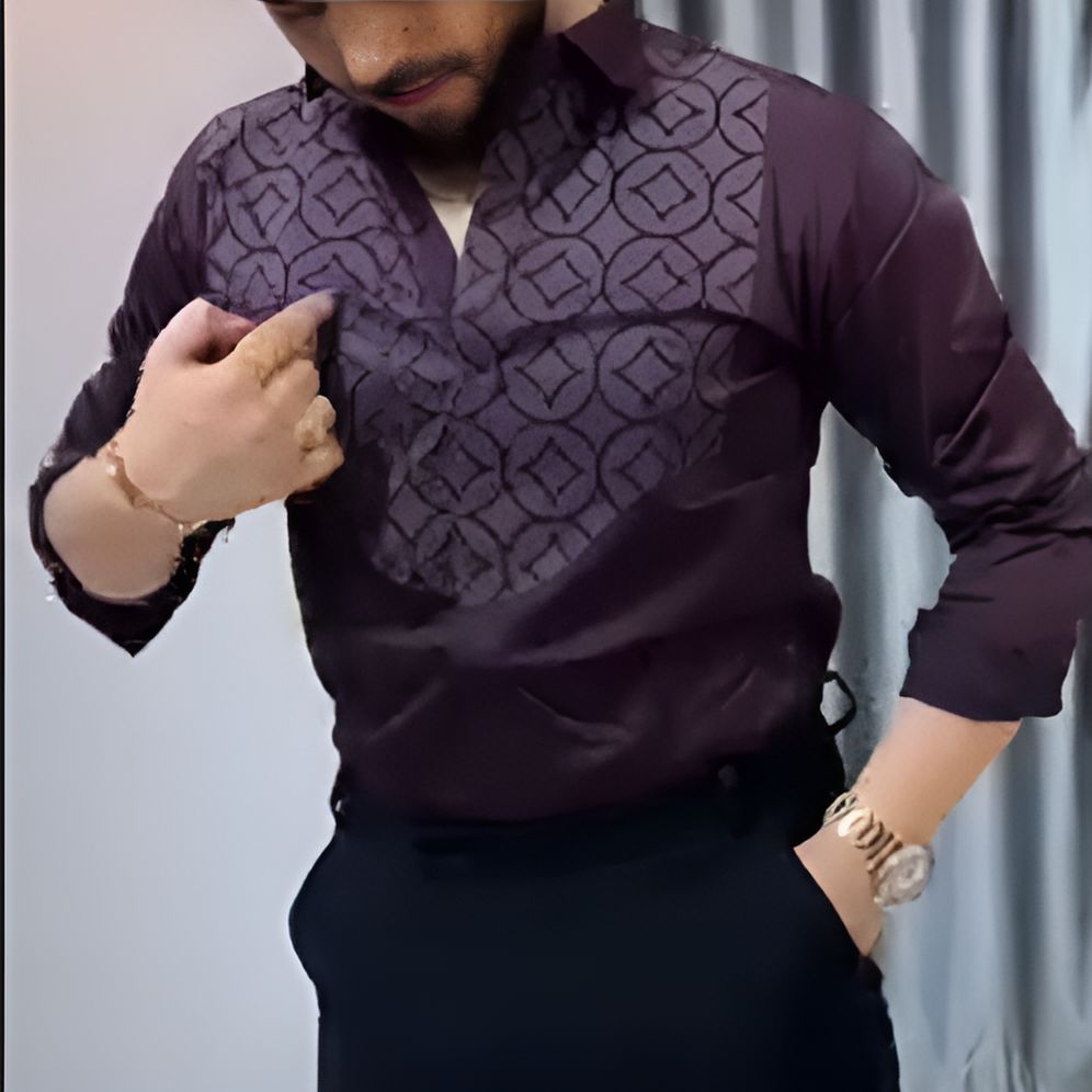 Coin pattern shirt