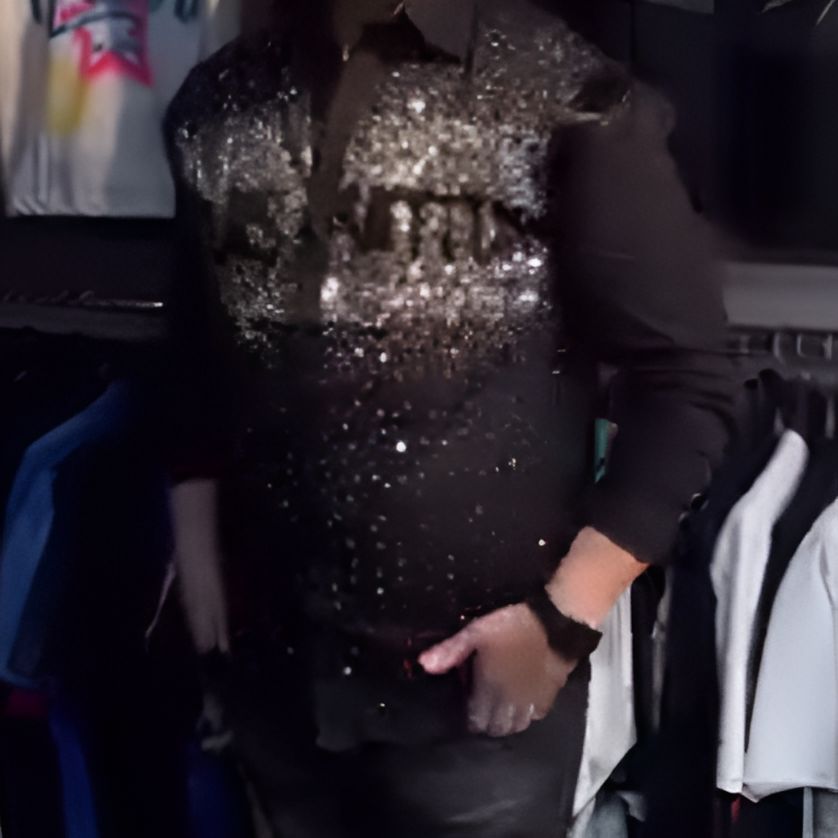 Diamond Galaxy Lettering Black Shirt