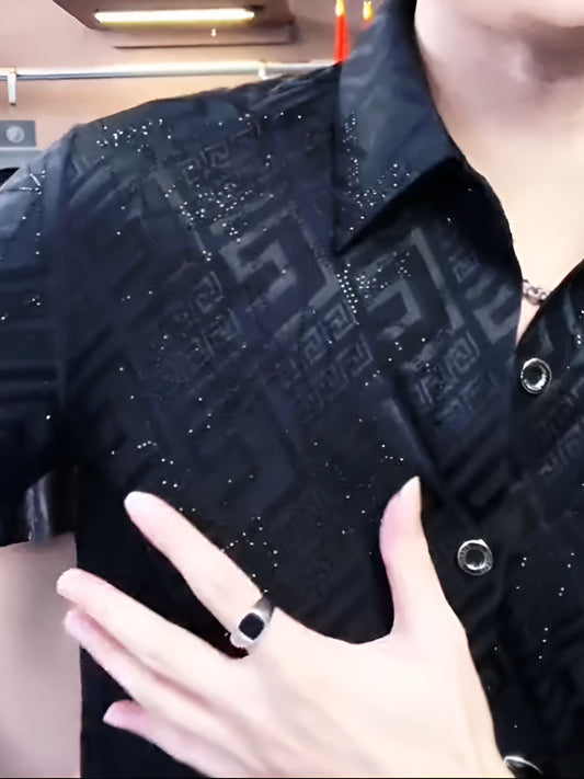 Sparkle Black Shirt