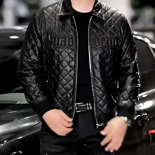 Quilted Leather Jacket