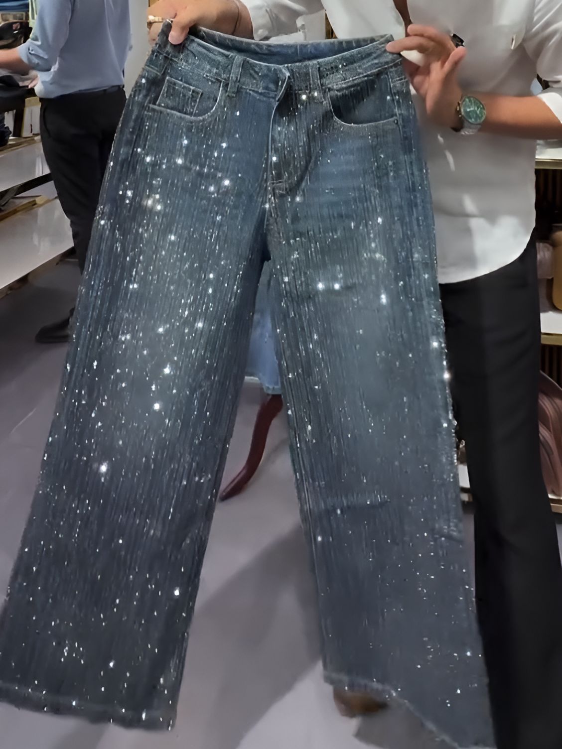 Meteor Sequin Women's Jeans