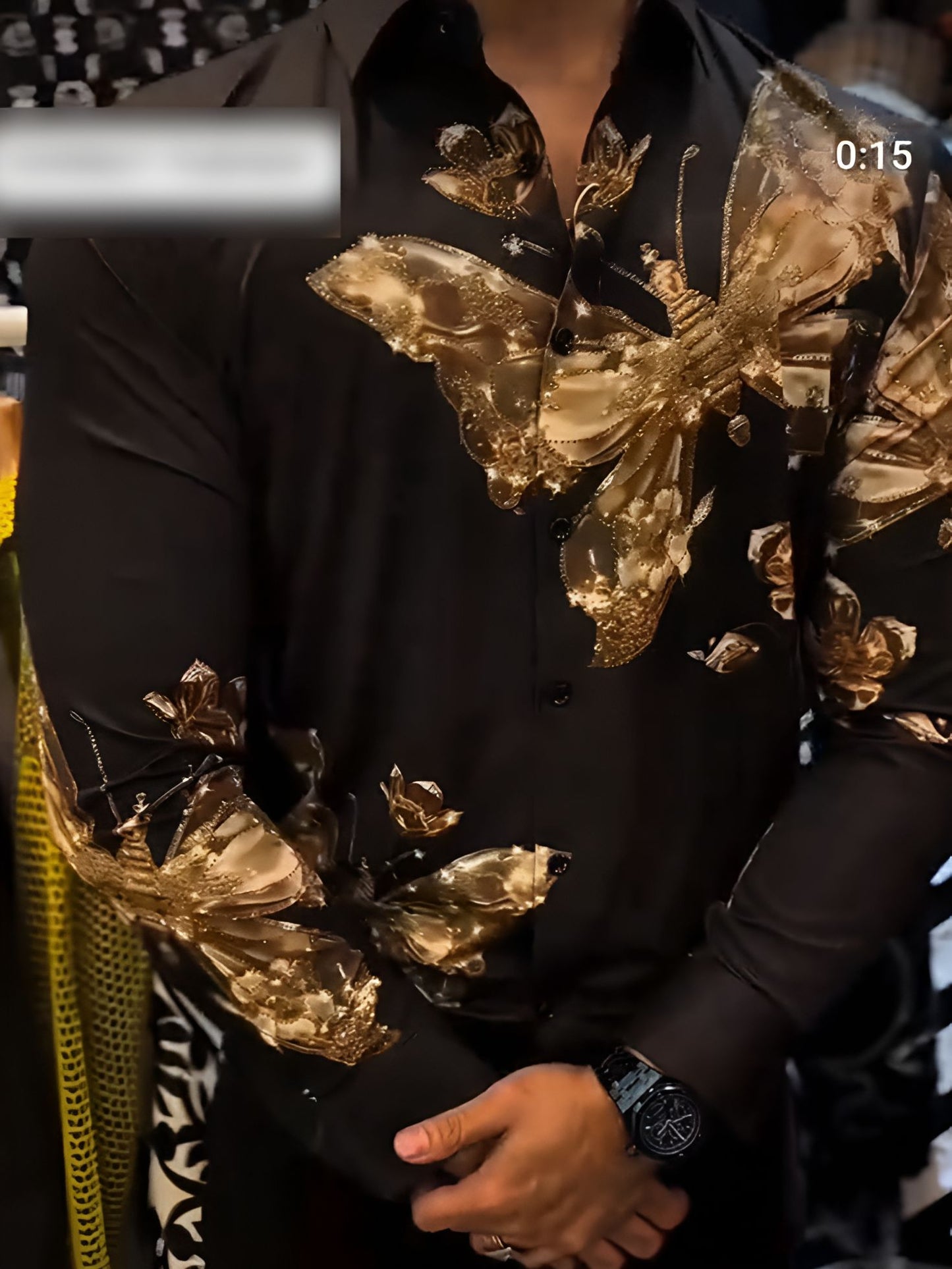 Butterfly & Flower Shirt