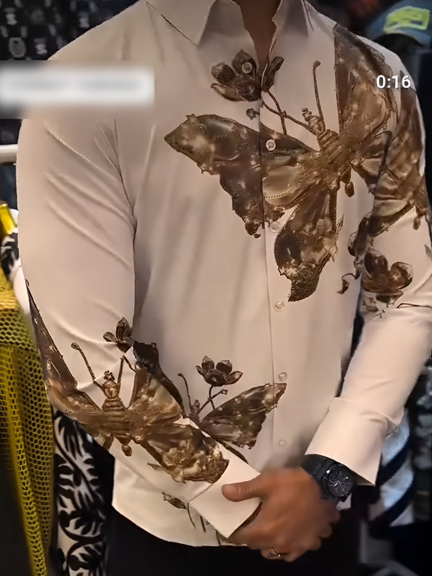 Butterfly & Flower Shirt