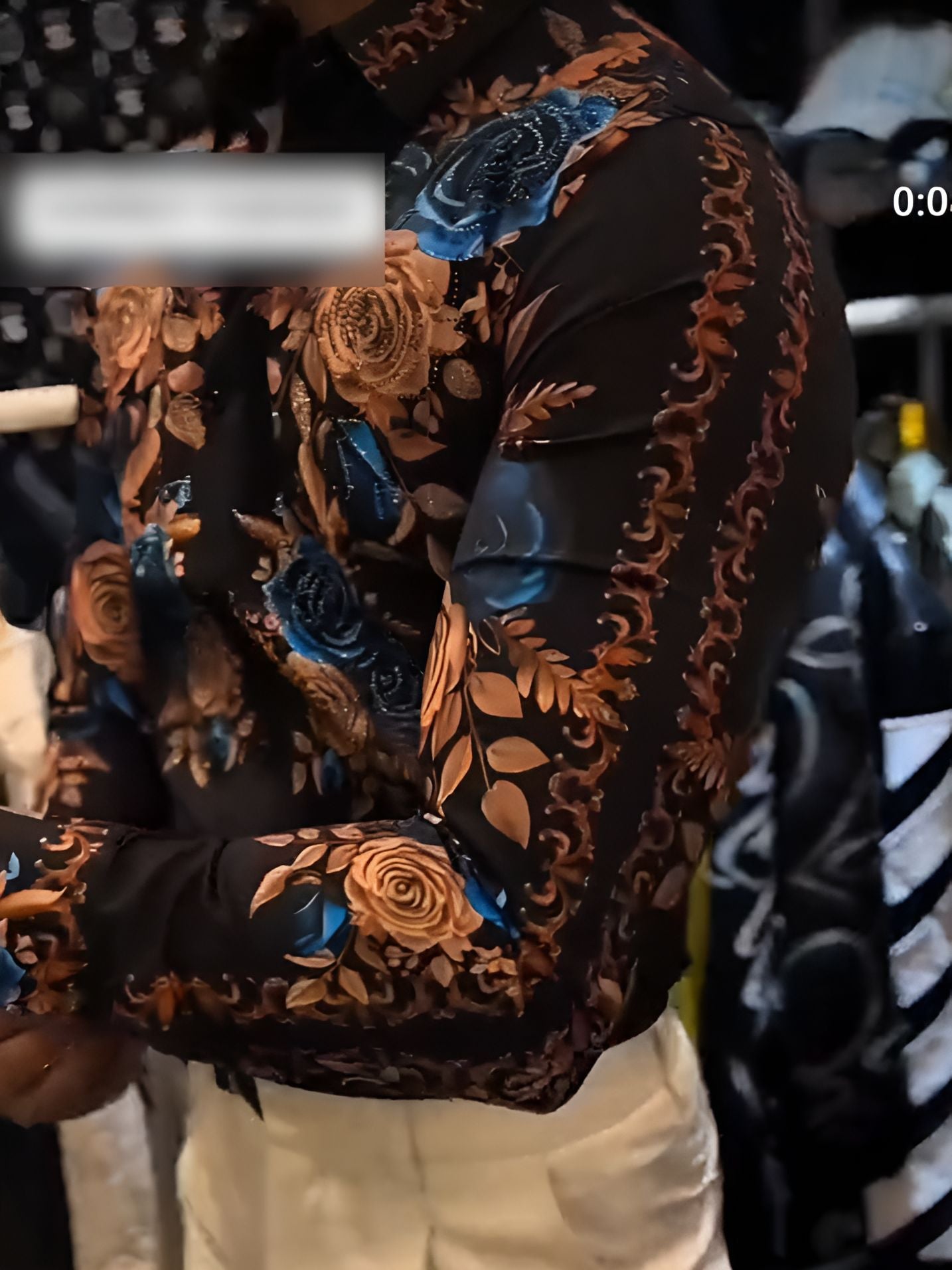 Butterfly & Flower Shirt