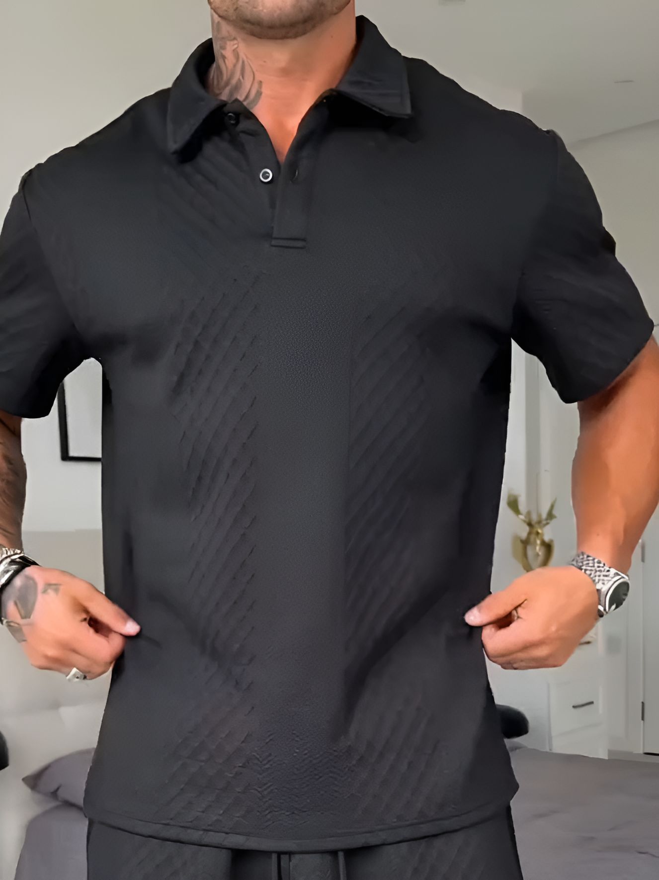 Textured Polo