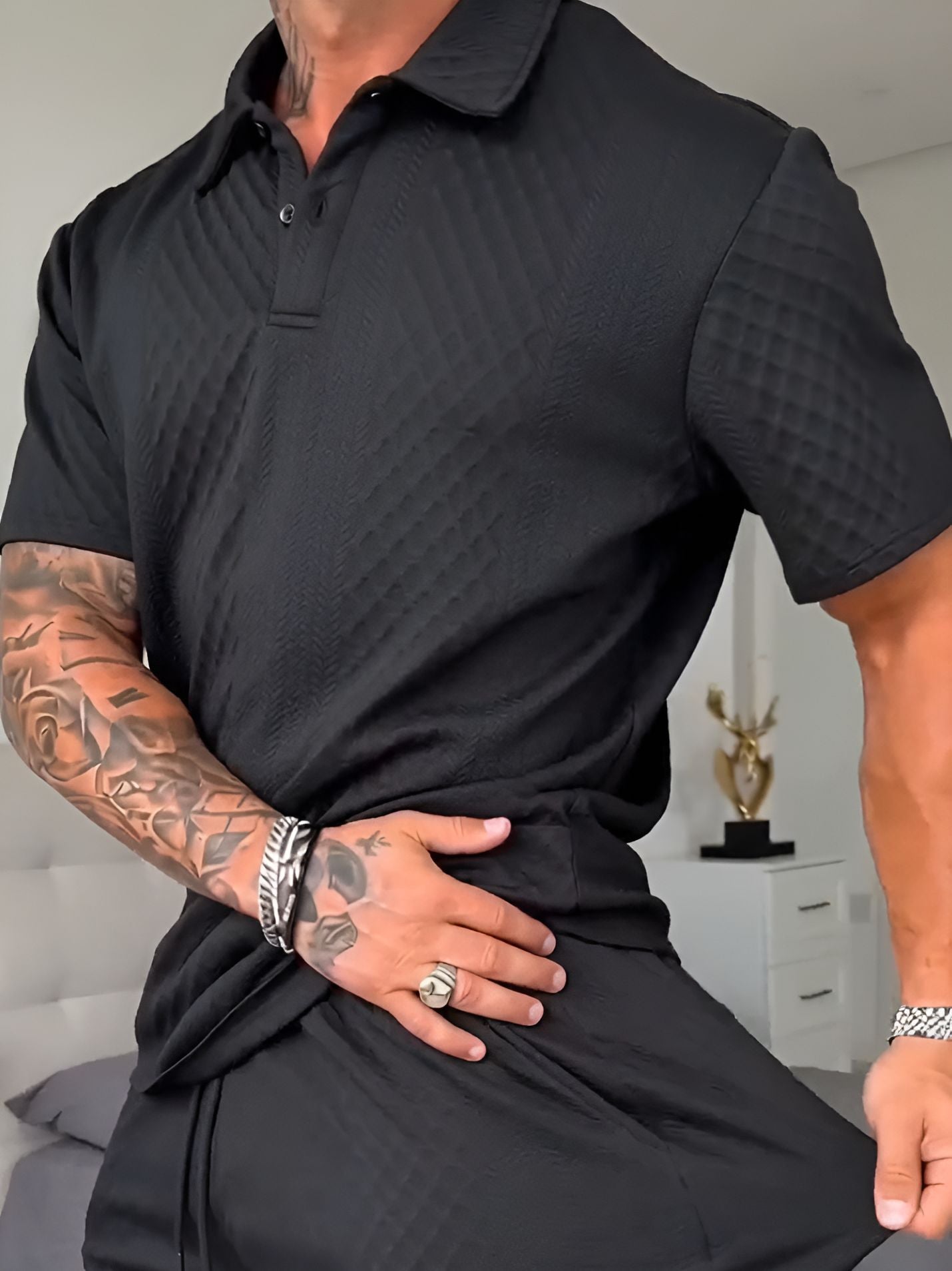 Textured Polo