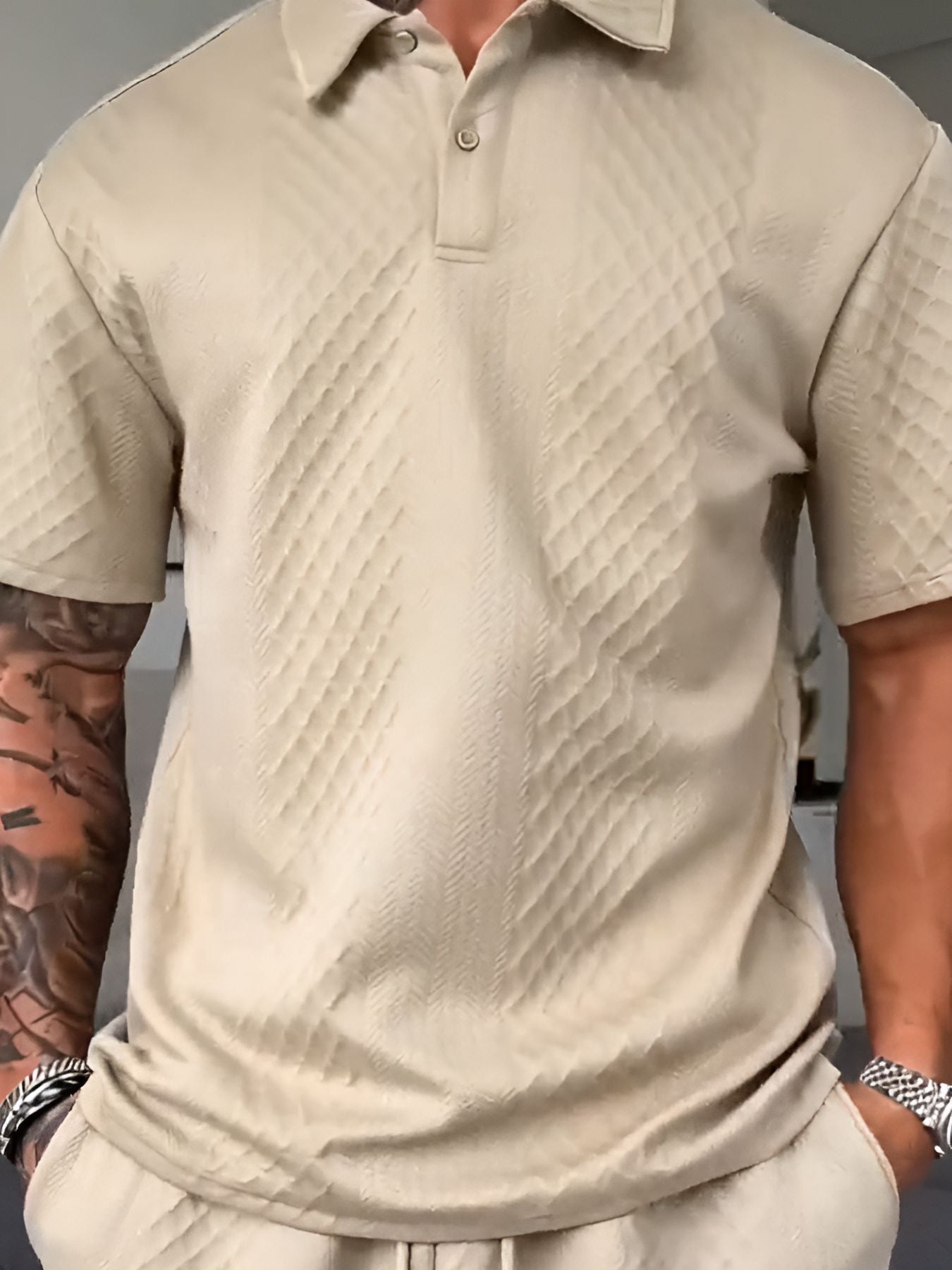 Textured Polo