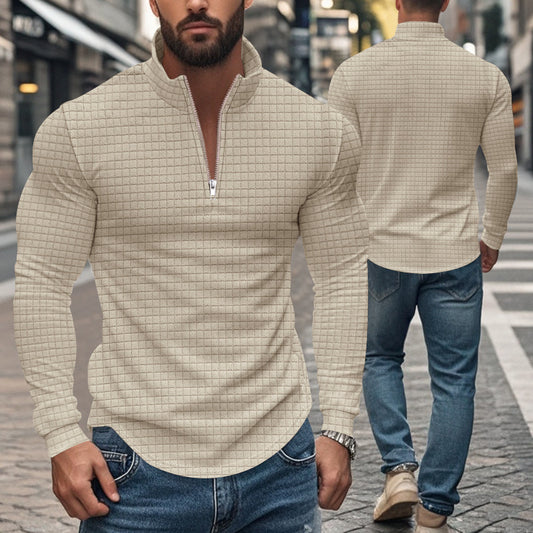 Block Pattern Hoodie