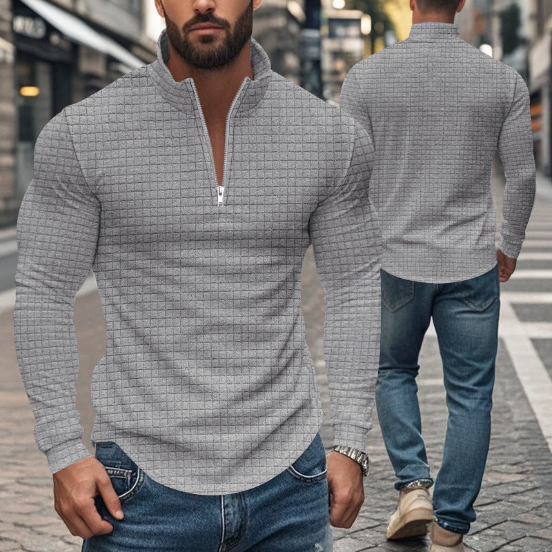 Block Pattern Hoodie