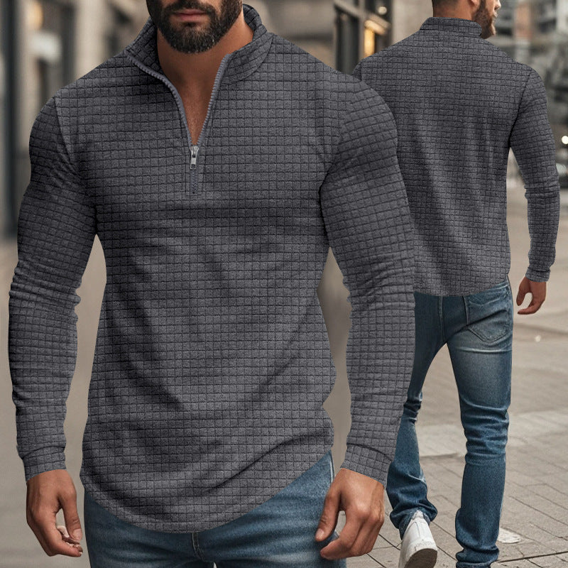 Block Pattern Hoodie