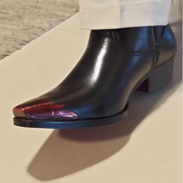 Red Toe Boots