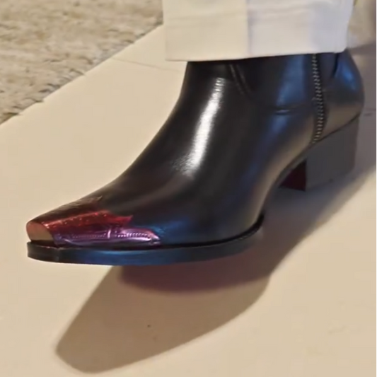 Red Toe Boots