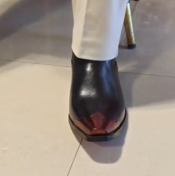 Red Toe Boots